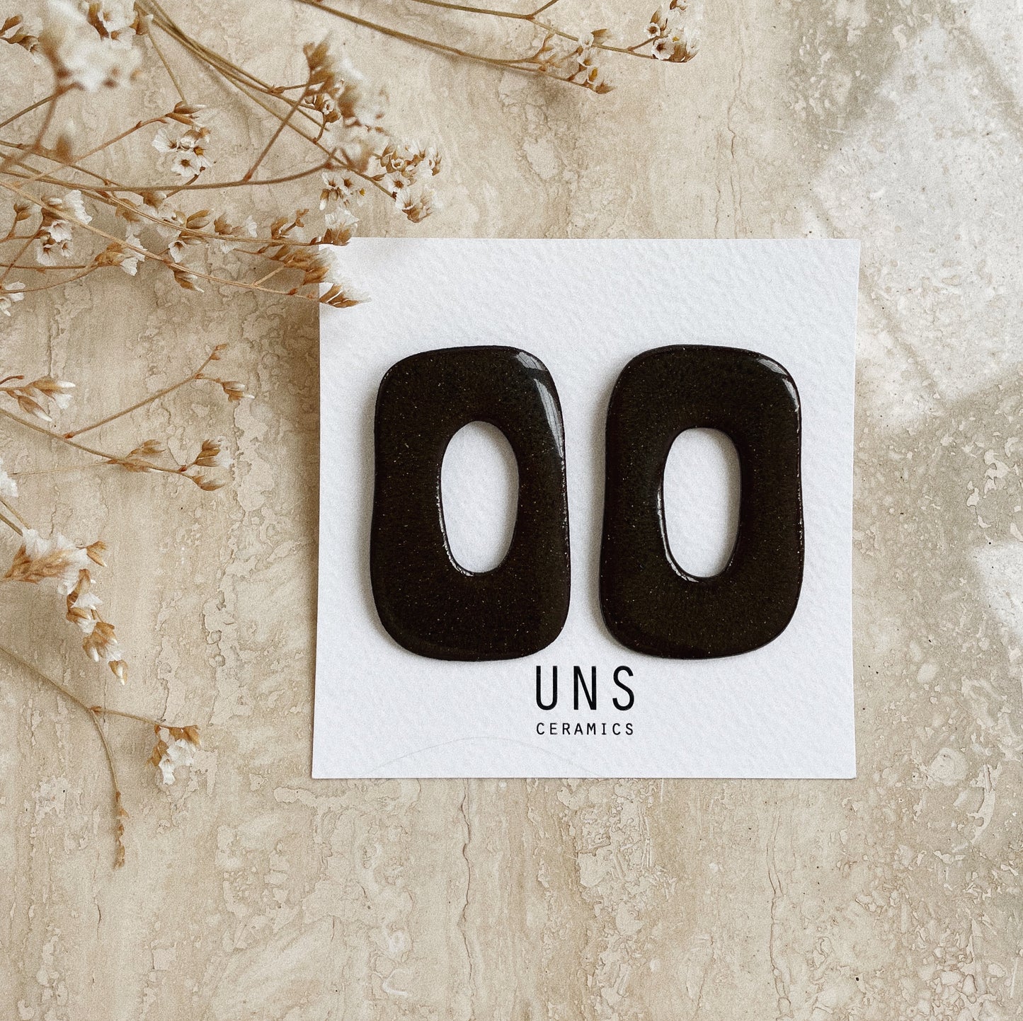 Clara Corten Ceramic Earring