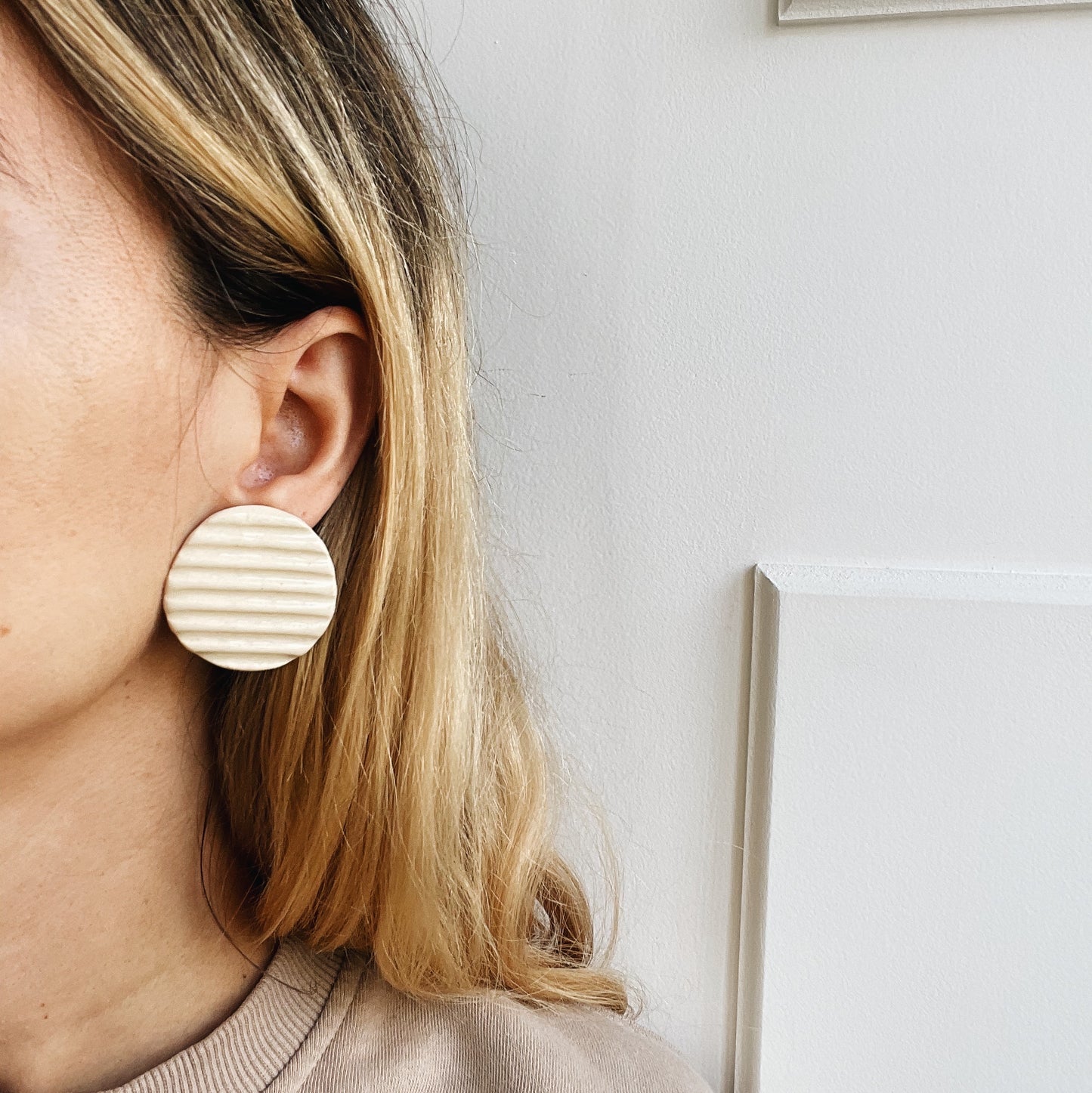 Bianca Ivory Earrings