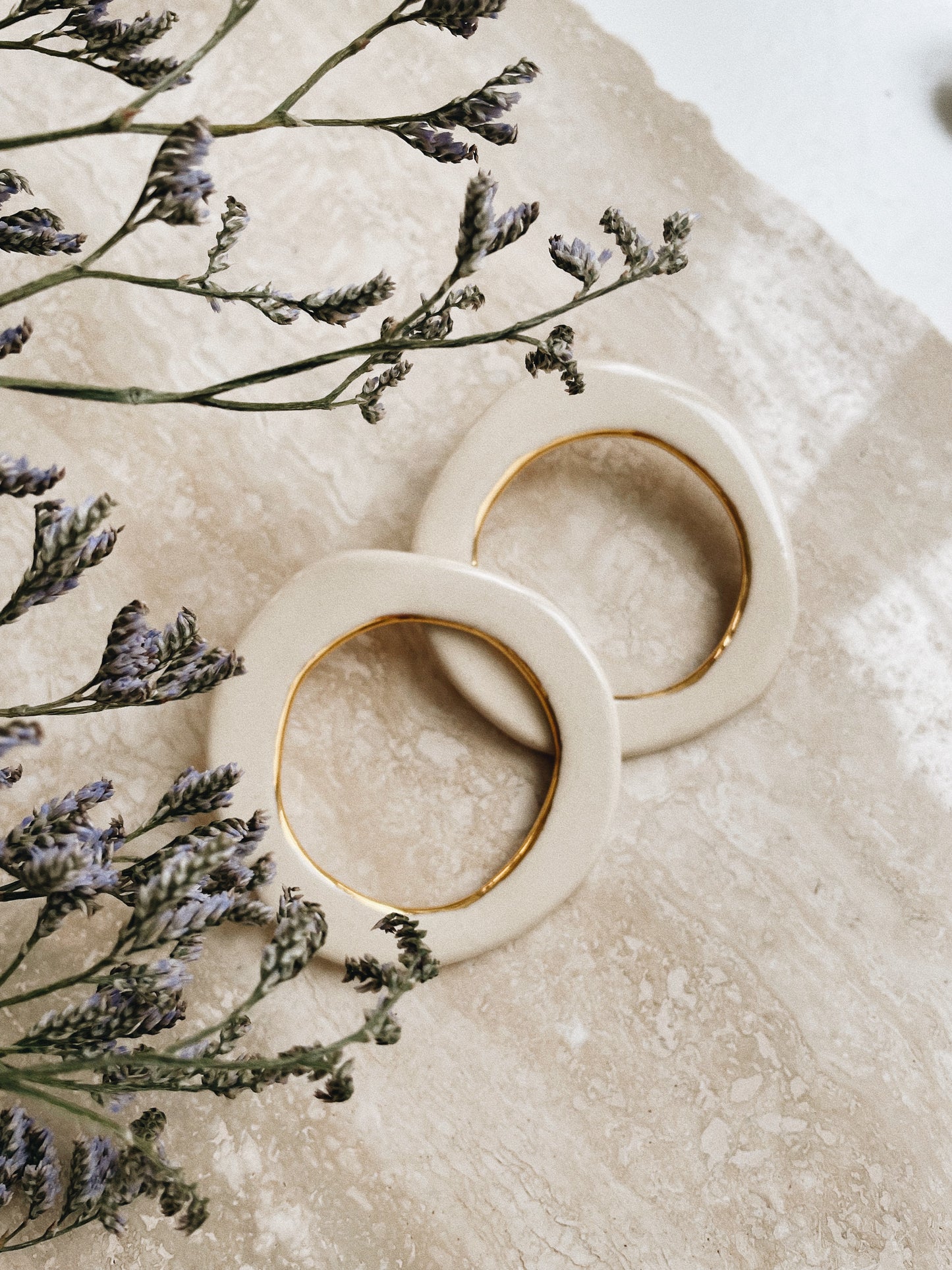 Antônia Ivory Gold Earrings