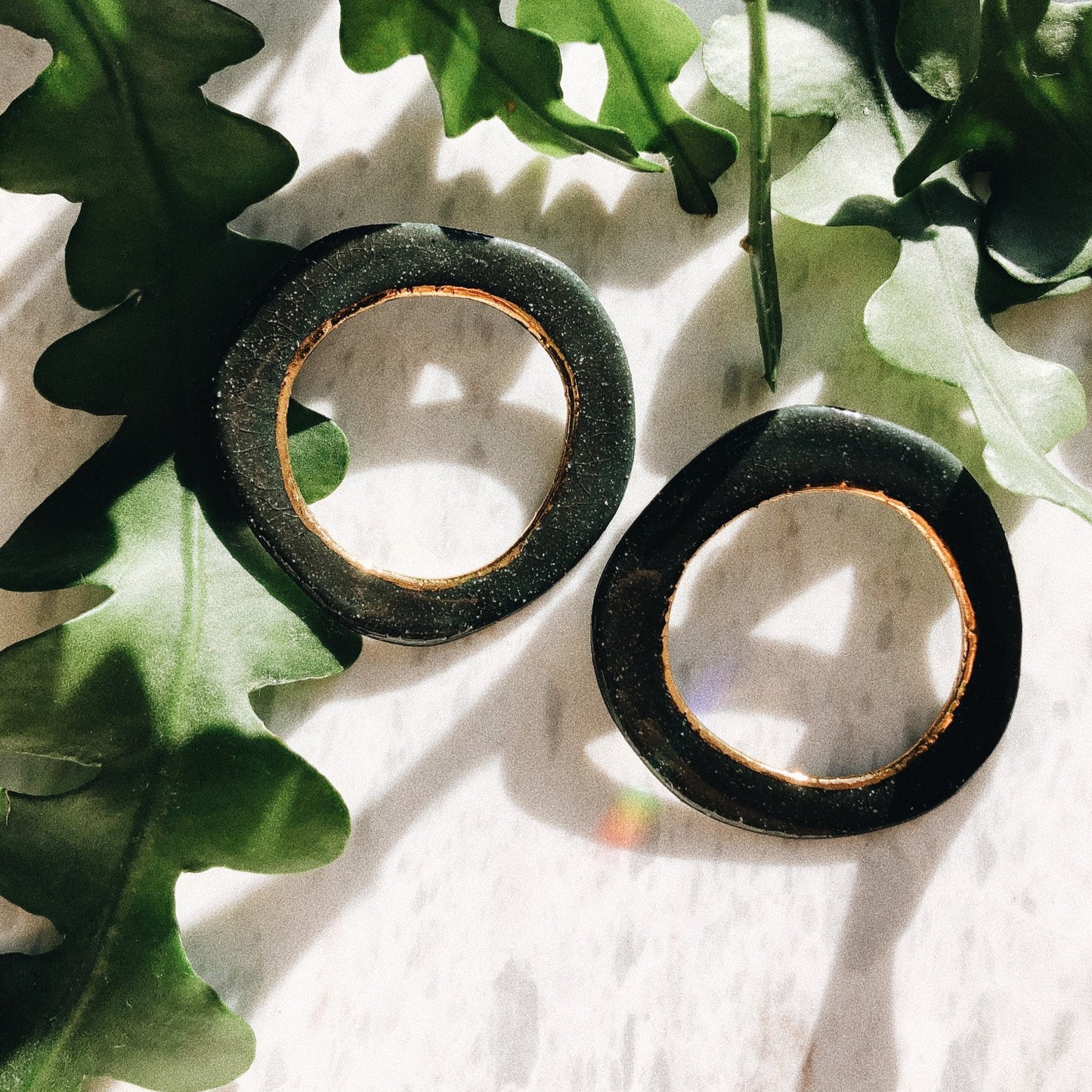 Antônia Green Gold Earrings
