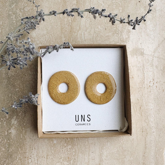 Paula  Ocher Earrings