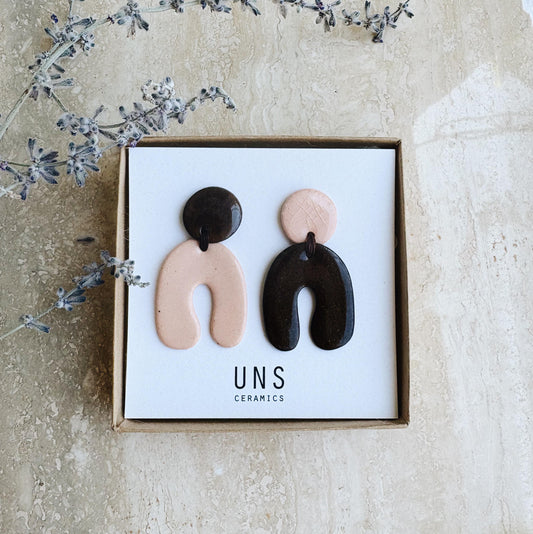 Summer Alice Colored Ceramic Earrings